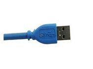 Hallo-snelheid Blauw USB 3.0 A aan een Kabel van de de Gegevensoverdracht van Kabelusb