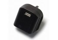 Twee pin 5V 1A draagbare Auto reizen universele USB Power Adapter (US, UK, EU, AU)