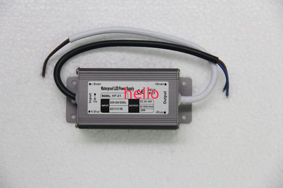 IP68 Constante Huidige LEIDENE van 650mA 21W Voeding 20V - 36V gelijkstroom, Schakelende Voedingen