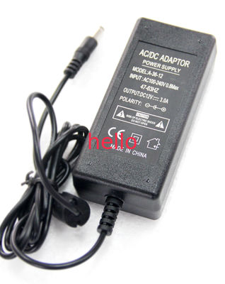 Zwarte 60W 60Hz AC aan Adapter van de 12 Voltmacht 12 Volt IP54 met Stabiele Omschakeling
