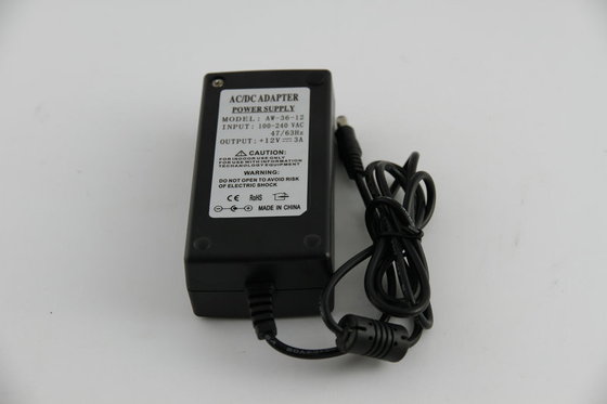 EN55022 LEIDENE Lamp AC aan 12V gelijkstroom-de Automatische Terugwinning van de Machtsadapter 36W, Ce/ROSH