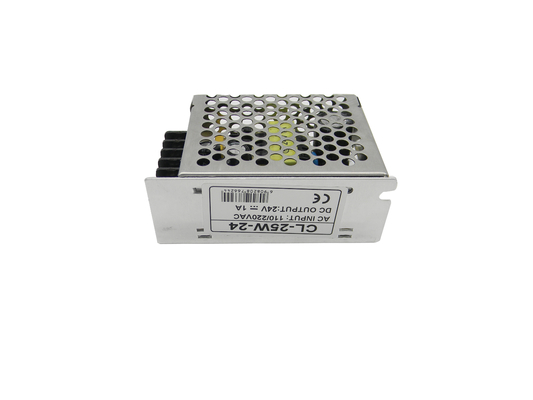 24V gelijkstroom-Voeding 30W van de Output de Metaal Ingesloten Schakelende Wijze voor de Camera's van Veiligheidskabeltelevisie