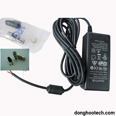 Zwarte/Grijze de Voedingadapter 12V gelijkstroom 6pin Hr10A-7p-6s van de Omschakelingscamera (73)
