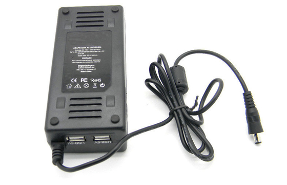 Vervanging 24Vdc AC aan gelijkstroom-Machtsadapter Dubbel USB 90W met LEIDENE lichten