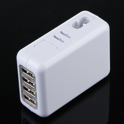 4 van de de Reislader van haven Universele USB de Muurac Adapter voor Huis, Multistop