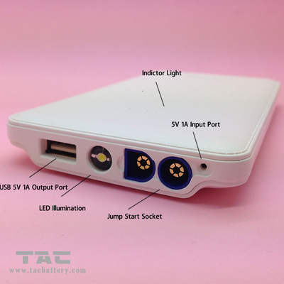 De uiterst dunne van de de Vrachtwagensprong van USB Draagbare Bank van de de Aanzetmacht 5400mAH 5V