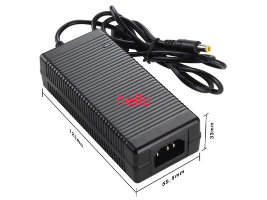 Zwarte 12V 5A-Computerac Adapter, de Adapter van de Desktopmacht