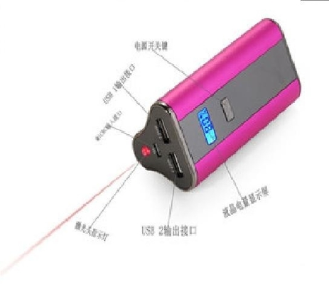 Mobiele Telefoon/Auto 5V Mobiele Voeding met LEIDENE 7800MAH