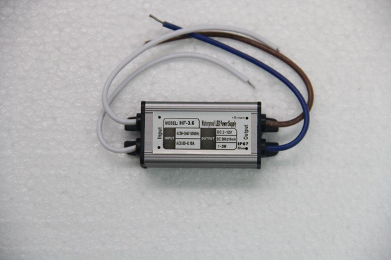 Waterdichte IP68 50Hz Constante Stroom 12 Voltgelijkstroom Voeding 300mA voor LEIDENE Verlichting