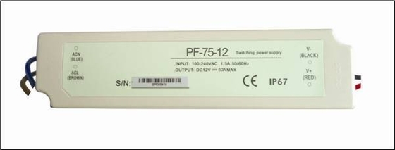 75W universele AC Constante Voltage12v HOOFDbestuurders 230V voor Veiligheidscamera