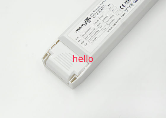 Van Hoofd dimmable van het bijlage Constante Voltage Bestuurder 12Vdc 50Hz/60Hz