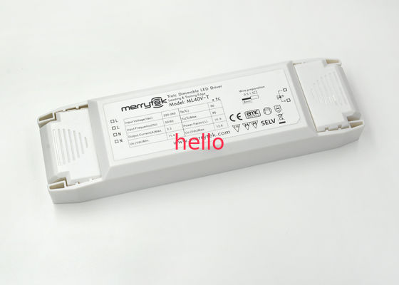 Van Hoofd dimmable van het bijlage Constante Voltage Bestuurder 12Vdc 50Hz/60Hz