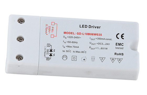 Constante Voltage LEIDENE Bestuurders, 12W, 12V of 24V