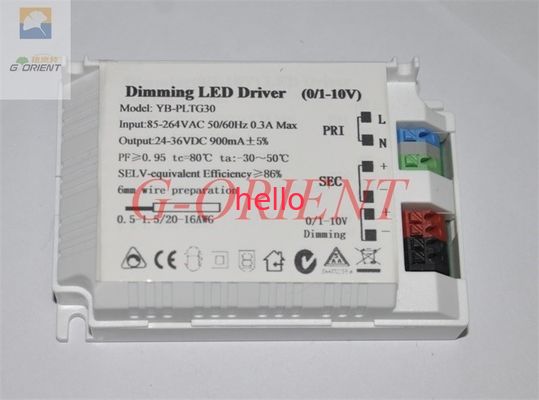 Universele constante huidige geleide de bestuurdersvoeding van 600ma 0-10V PWM Dimmable