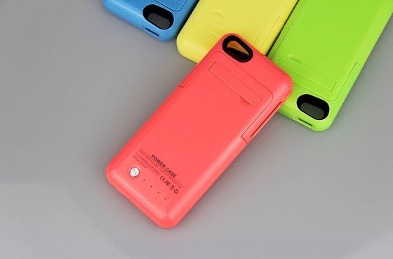 Het multi van het de Batterijgeval 2200mAh van Kleuren Dunne iPhone Pak van de de Batterijmacht voor iPhone 5