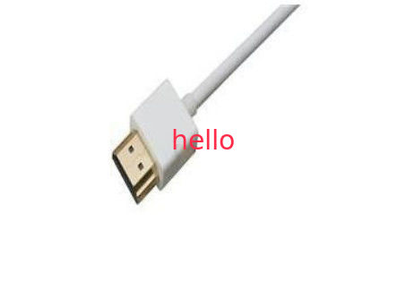 1080p USB-de Kabel van de Gegevensoverdracht, Uiterst dun Type HDMI A.M. aan A.M.-Kabel