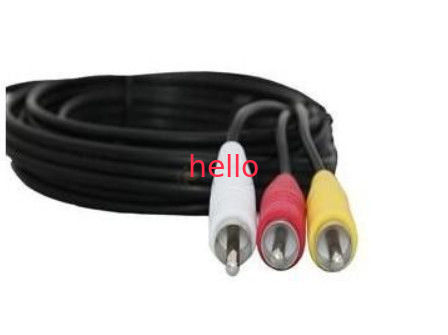 Van de de Gegevensoverdracht van RCA Audio/Videousb de Kabel volledig Beschermde Hoge snelheid