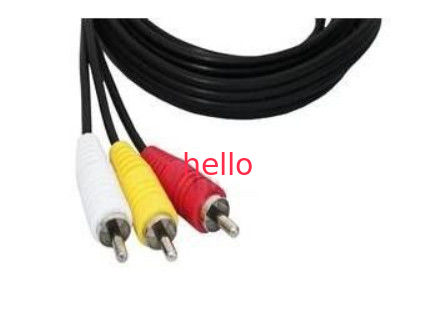Van de de Gegevensoverdracht van RCA Audio/Videousb de Kabel volledig Beschermde Hoge snelheid