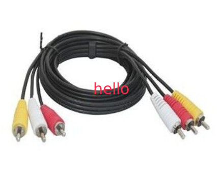 Van de de Gegevensoverdracht van RCA Audio/Videousb de Kabel volledig Beschermde Hoge snelheid