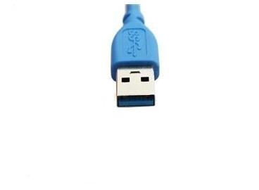 Hallo-snelheid Blauw USB 3.0 A aan een Kabel van de de Gegevensoverdracht van Kabelusb