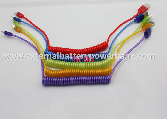 De de lente Geleide Kabel van de de Micro- Gegevensoverdracht van USB voor Samsung/voor de melkweg van Samsung