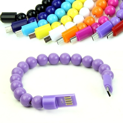 Armband de Micro- Gegevenskabel van USB het Laden Synchronisatie USB 2.0 voor Samsung