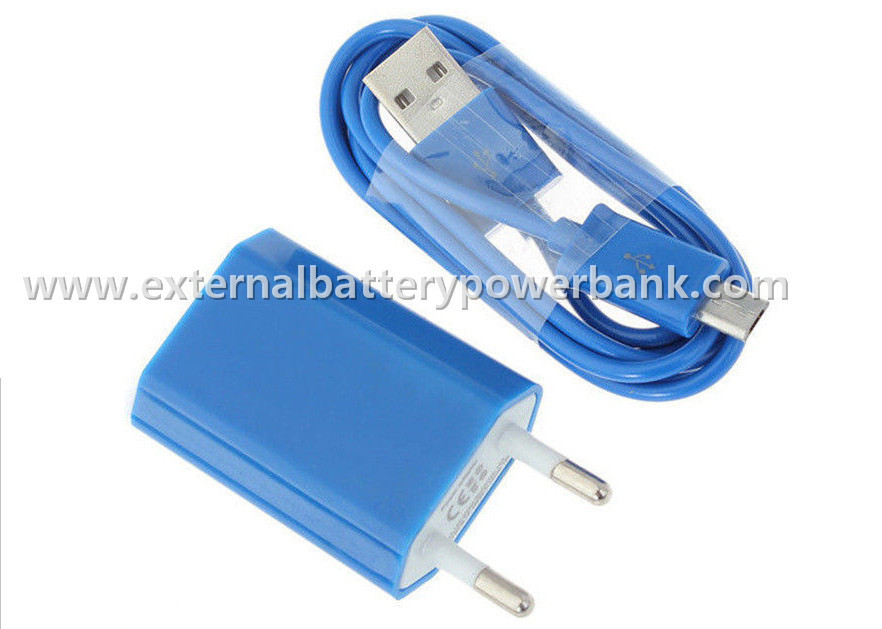 De kleurrijke van de de Reislader van USB van de Muurlader 5V 1A Universele Stop van de EU voor Samsung/iPhone