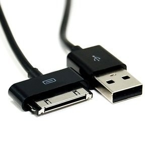 De buitengewoon lange Zwarte 6FT USB-Kabel van de Gegevenssynchronisatie voor Apple-iPhone 4 4S 3GS iPod iPad